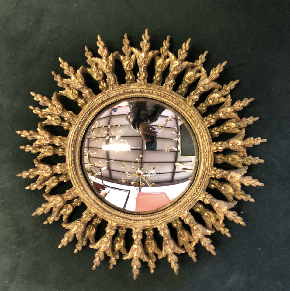 Penelope Interni  Specchio sole barocco